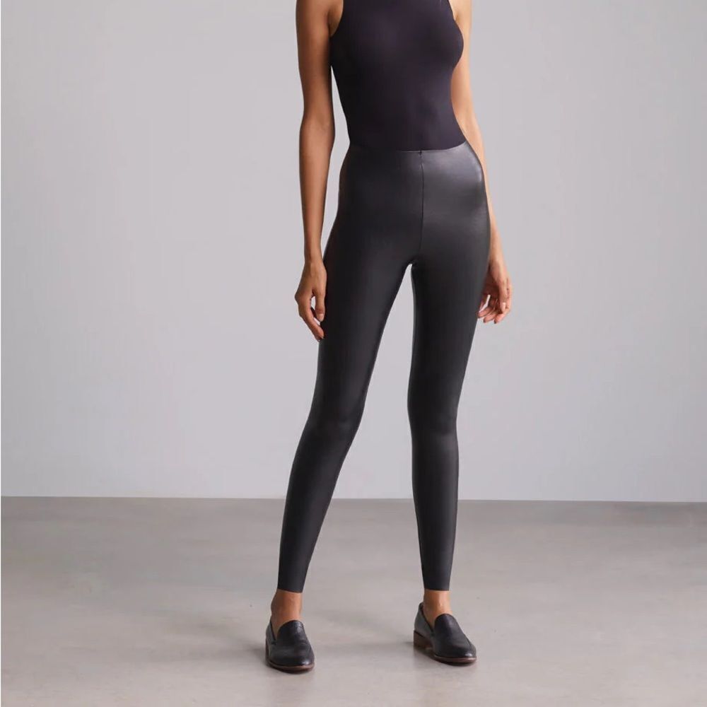 Commando Perfect Control Faux Leather Leggings Small